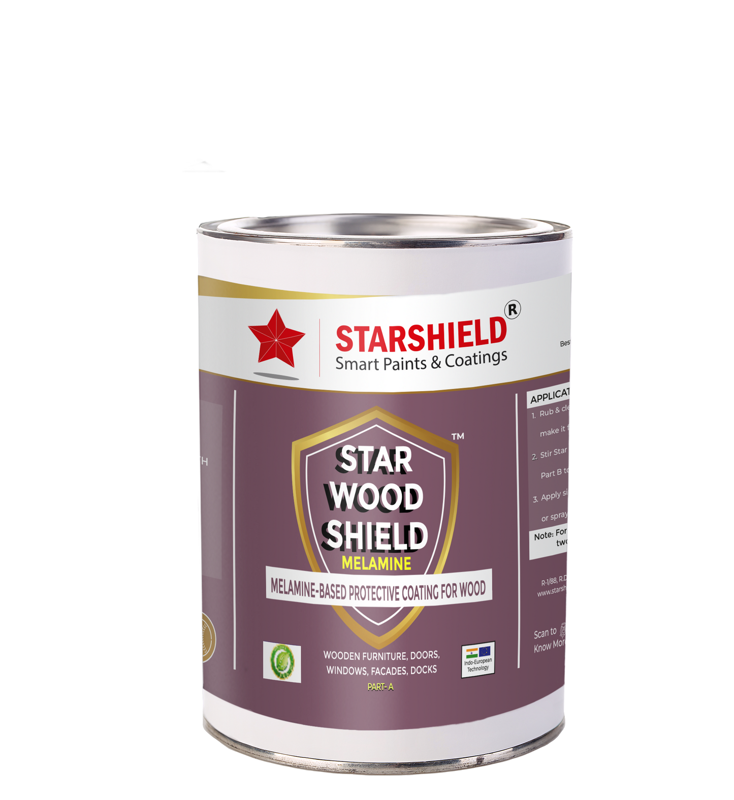 Star Wood Seal melamine- Aurelia