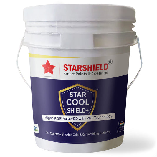 Star Cool Shield Plus: High Albedo Heat Reflective Cool Roof Coating with Complete Waterproofing