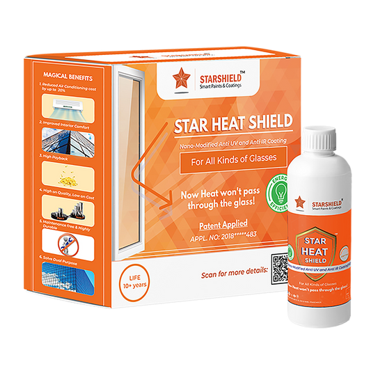Star Heat Shield: Nano-Coating for Glass - Anti-Heat, Sun Control
