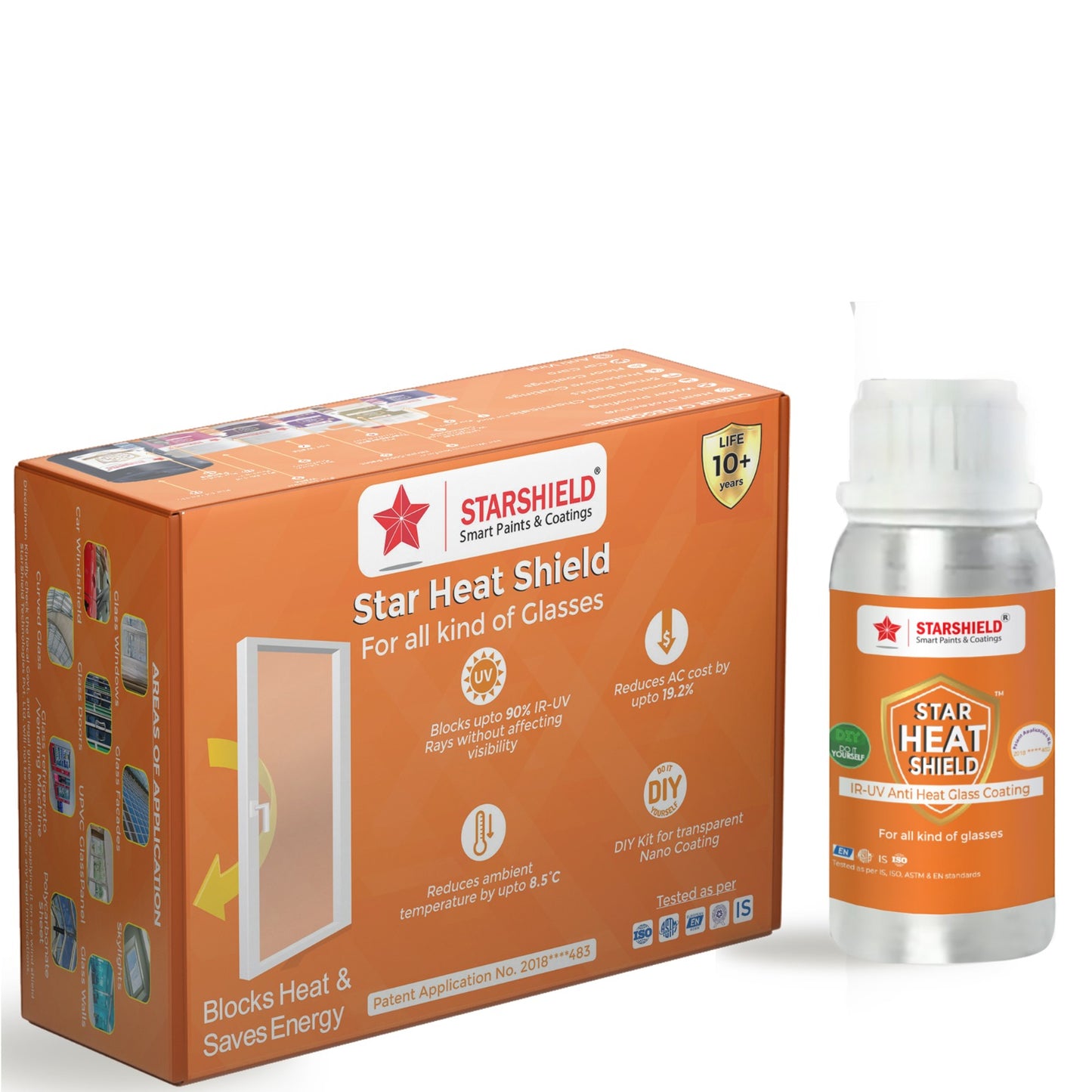 Star Heat Shield for Car