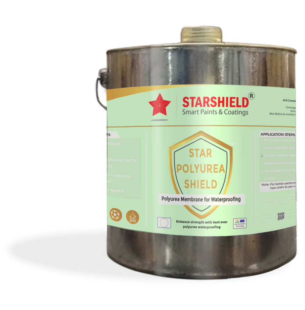 Explore Star Polyurea Shield: An environmentally friendly, polyurea-based waterproofing solution.