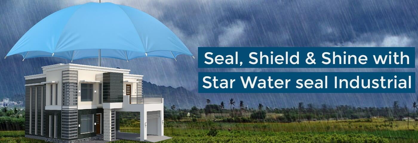 Star Water Seal - Industrial: Fast-setting, flexible, polymer-modified waterproofing compound.