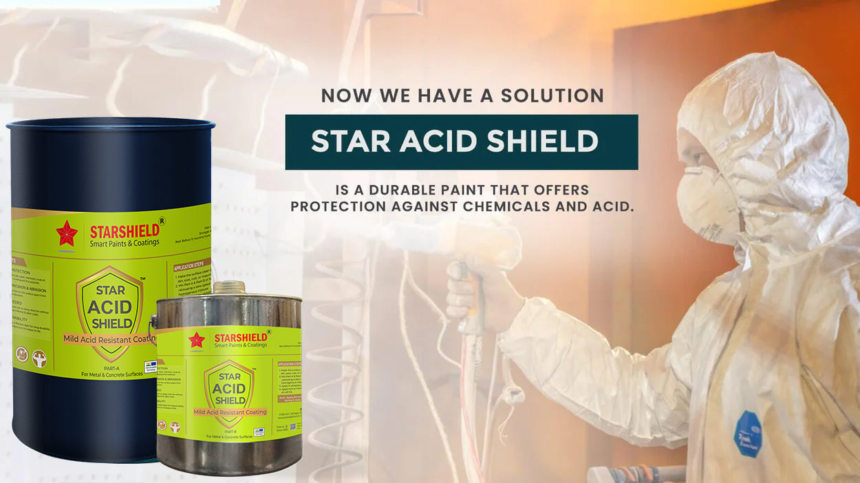 Order now: Star Acid Shield, a cost-effective anti-corrosion coating for steel.
