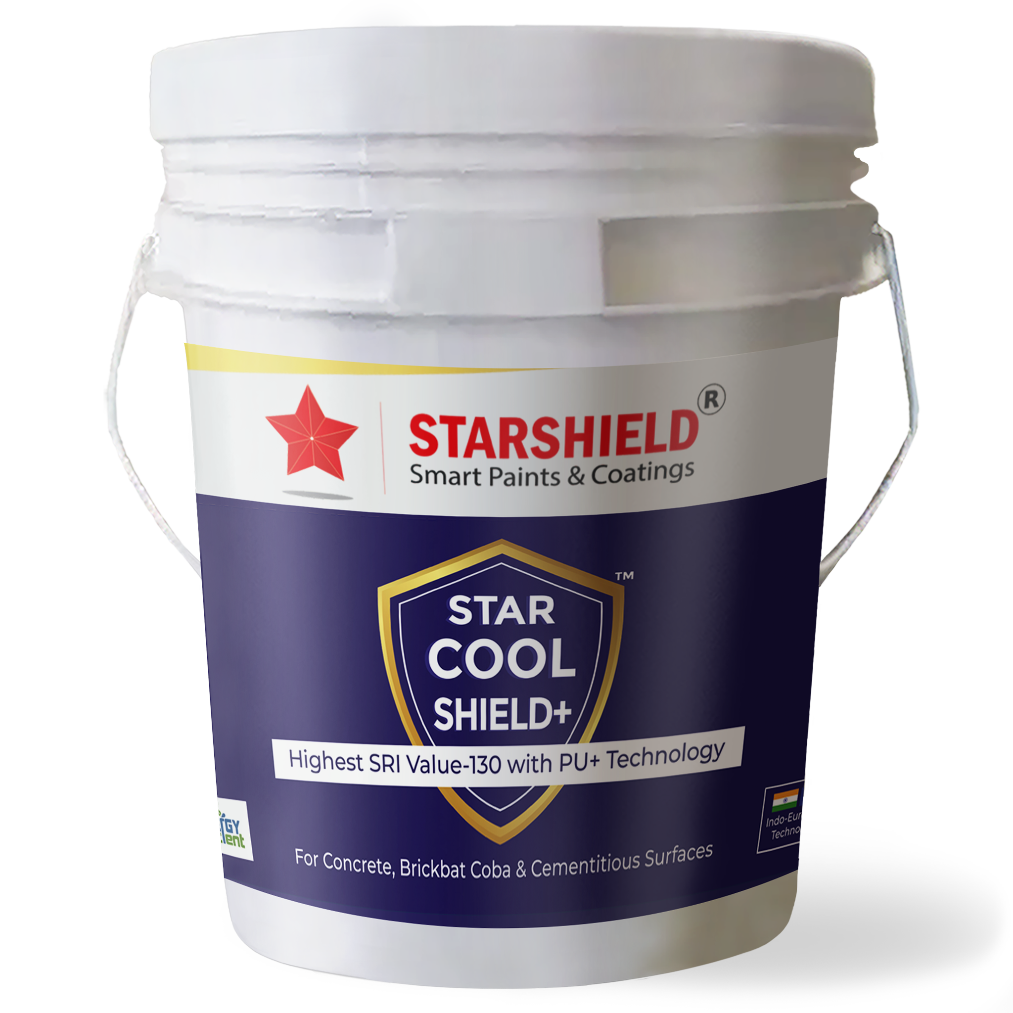 Protect your building with Star Cool Shield + Cool Roof Coating. Thermal Insulation, Solar Reflective.