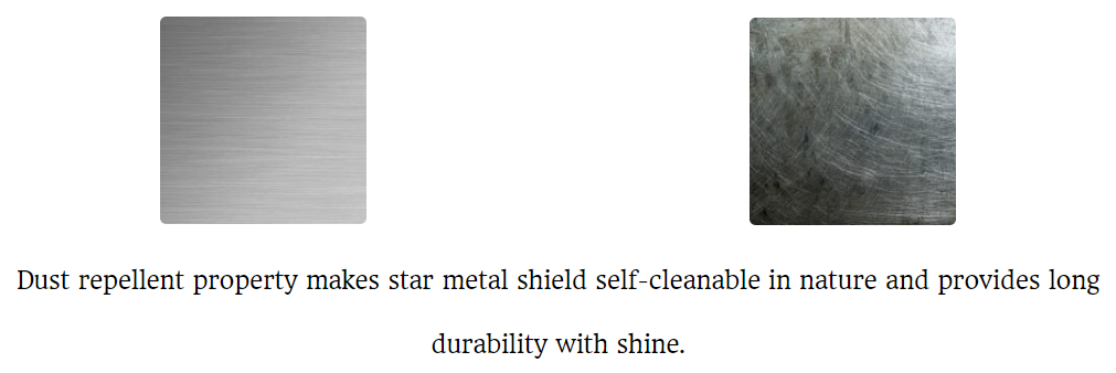 Discover transparent nanoparticle lamination: Star Metal Shield, rust proof paint for metal.