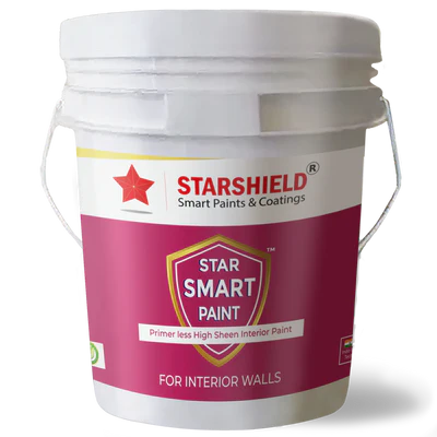 Star Smart Paint - Exterior: Revolutionary heat-reflective house paint with anti-fade UV resistance.