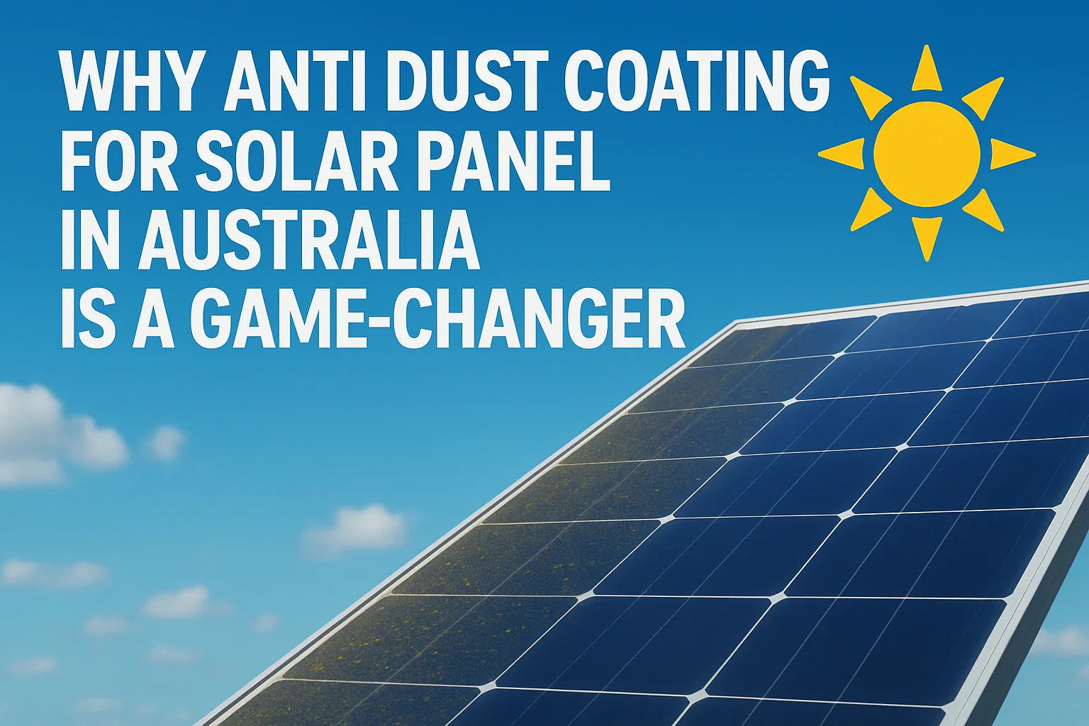 Anti Dust Coating for Solar Panel in Australia | Star Solar Shield ...