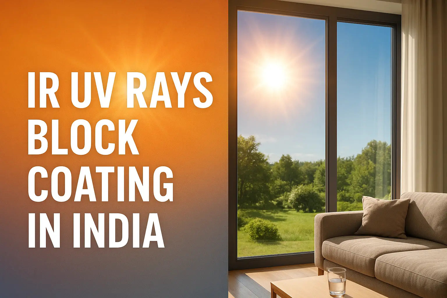 IR UV Rays Block Coating in India - The Smarter Way to Beat the Heat
