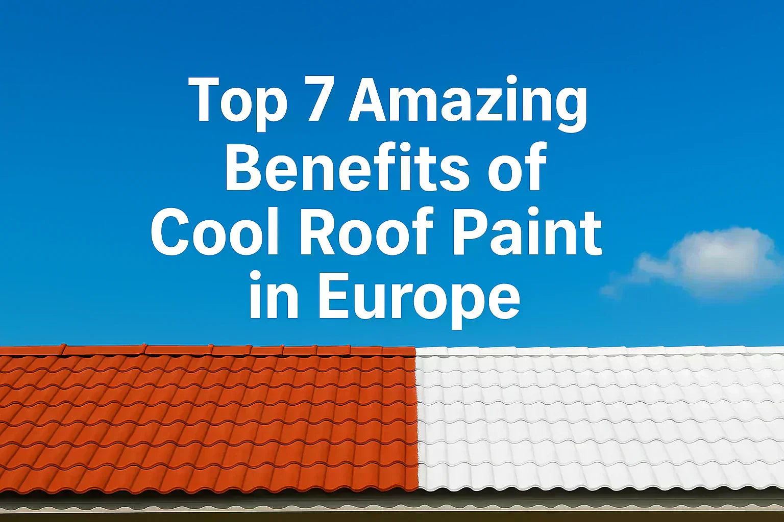 Top 7 Amazing Benefits of Cool Roof Paint in Europe: The Smart Way to Beat the Heat