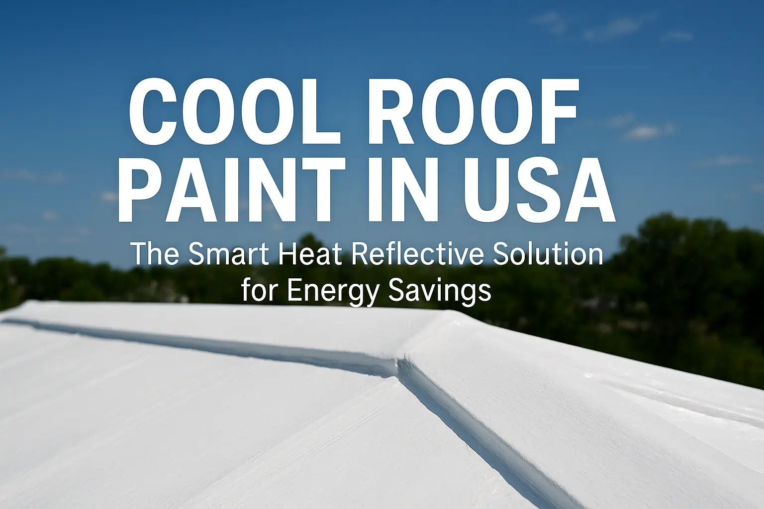 Cool Roof Paint in USA: The Smart Solution for Heat And Energy Savings