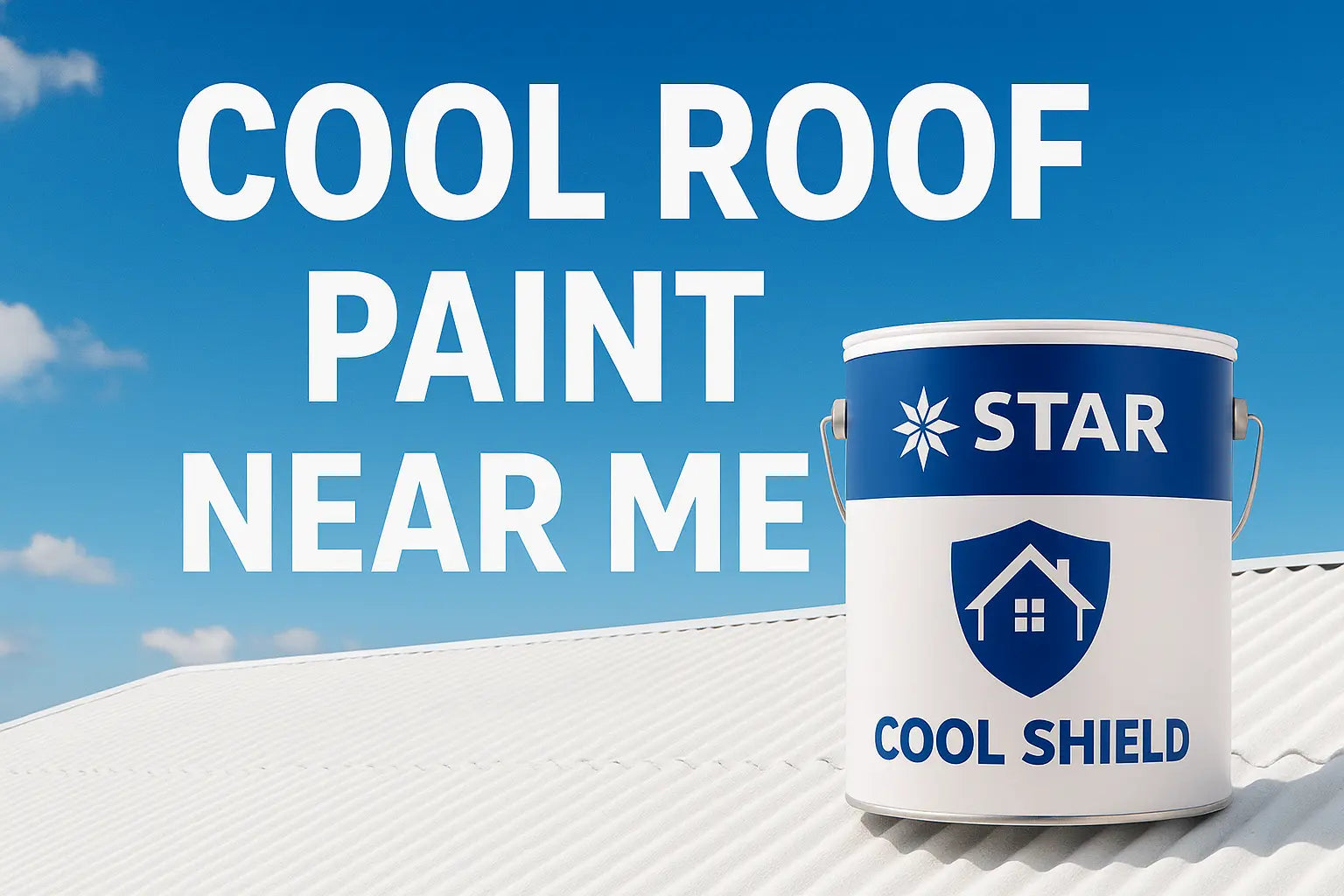 Cool Roof Paint Near Me | Best Heat Reflective & Energy Saving Paint