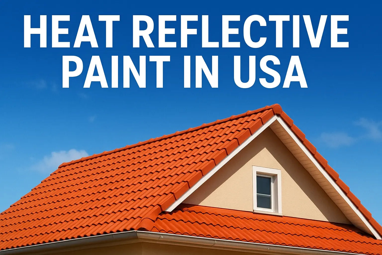 Heat Reflective Paint in USA. The Smart Solution for Cooler Homes and Lower Energy Bills