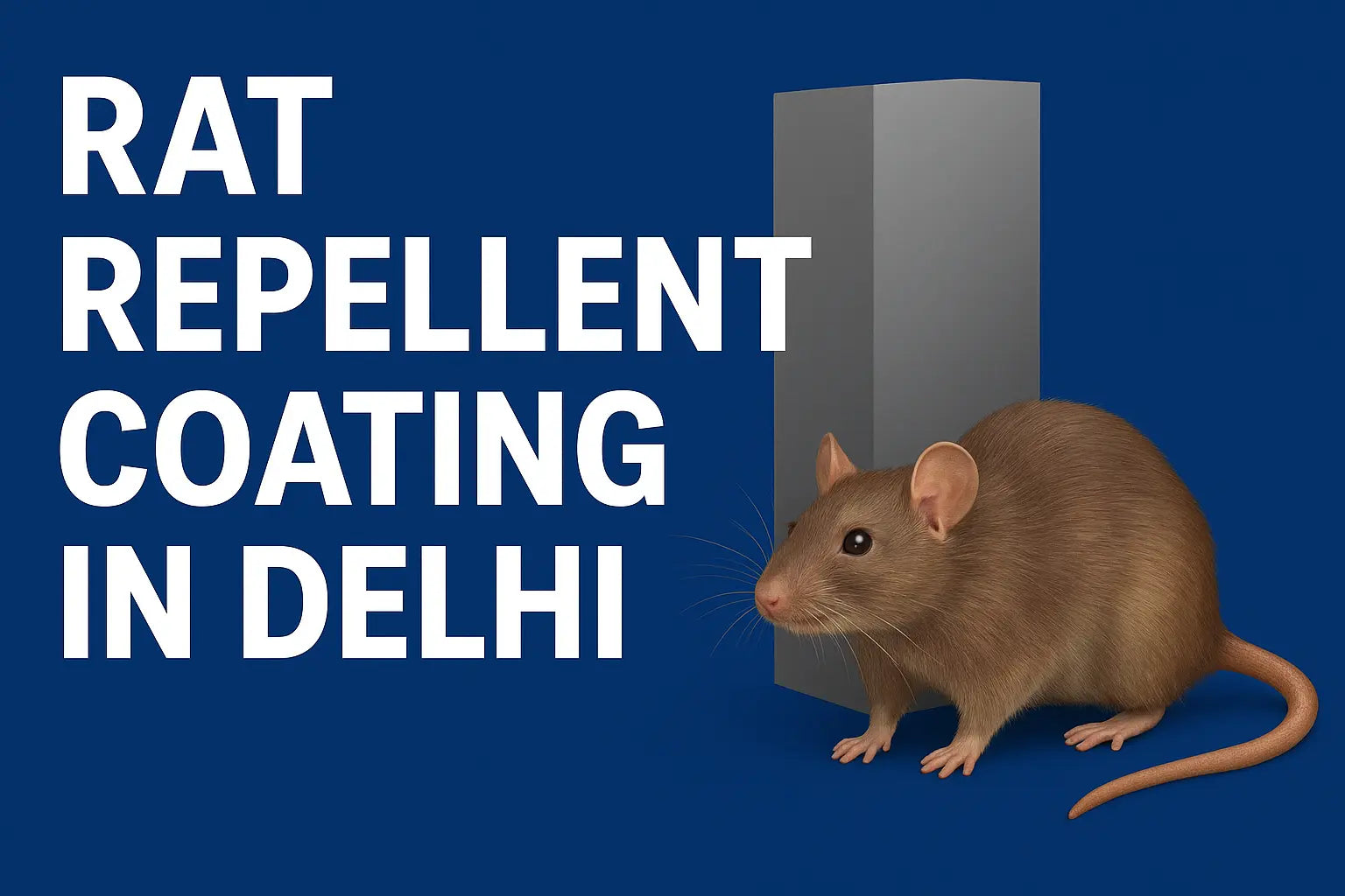 Effective&nbsp;Rat Repellent Coating In Delhi – The Smart Way to Protect Your Property