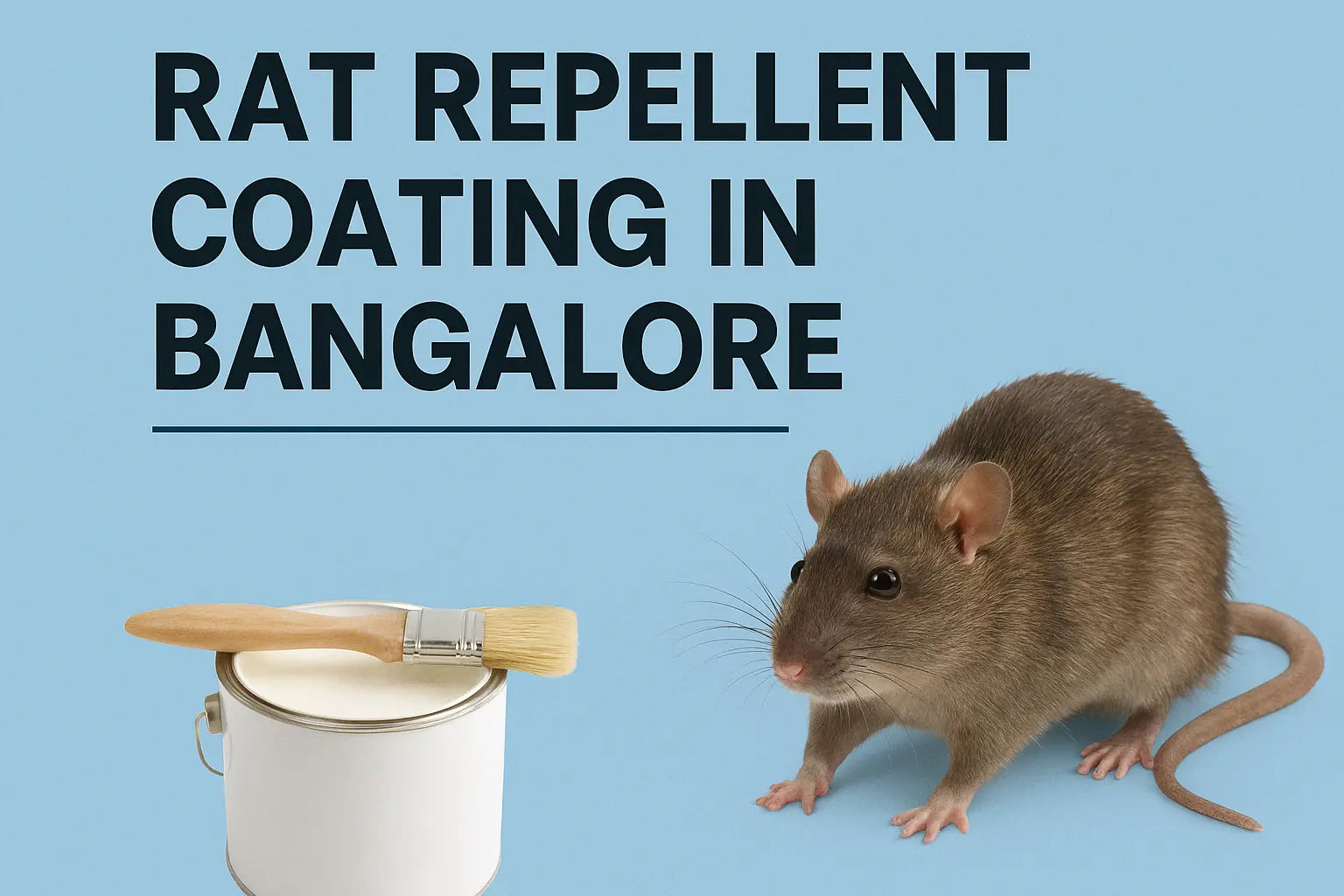 Rat Repellent Coating in Bangalore: The Smart Way to Keep Rodents Away with StarShield