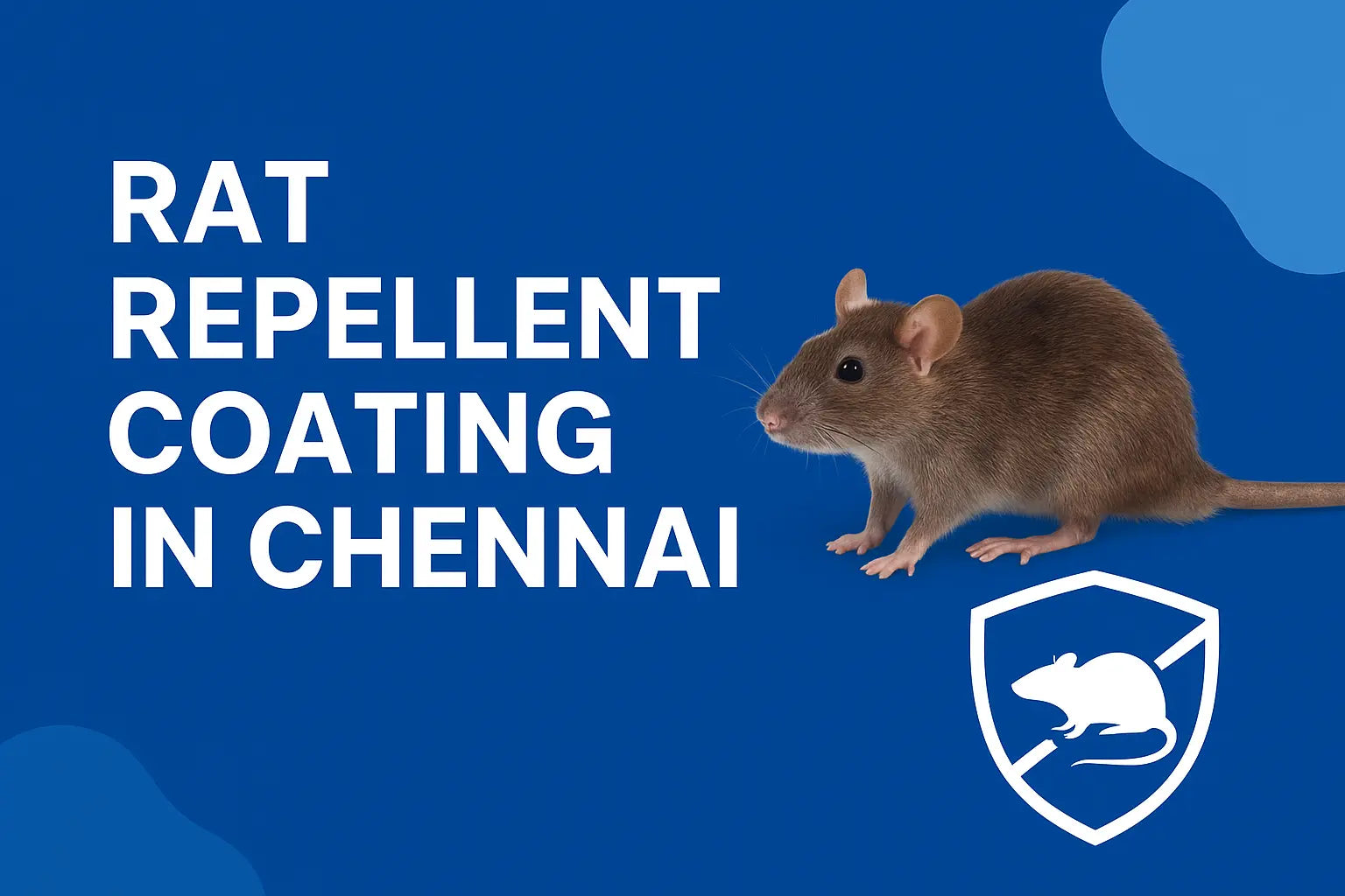 Effective Rat Repellent Coating in Chennai: Smart Solution to Keep Rodents Away