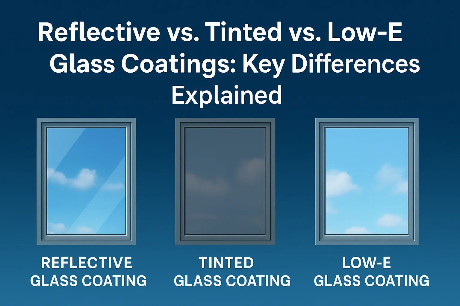 Reflective Vs Tinted Vs Low E Glass Coatings Key Differences Explai reflective-vs-tinted-vs-low-e-glass-coatings-key-differences-explai