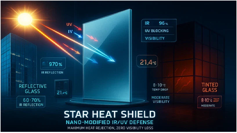 Reflective vs. Tinted Glass: Understanding the Differences
