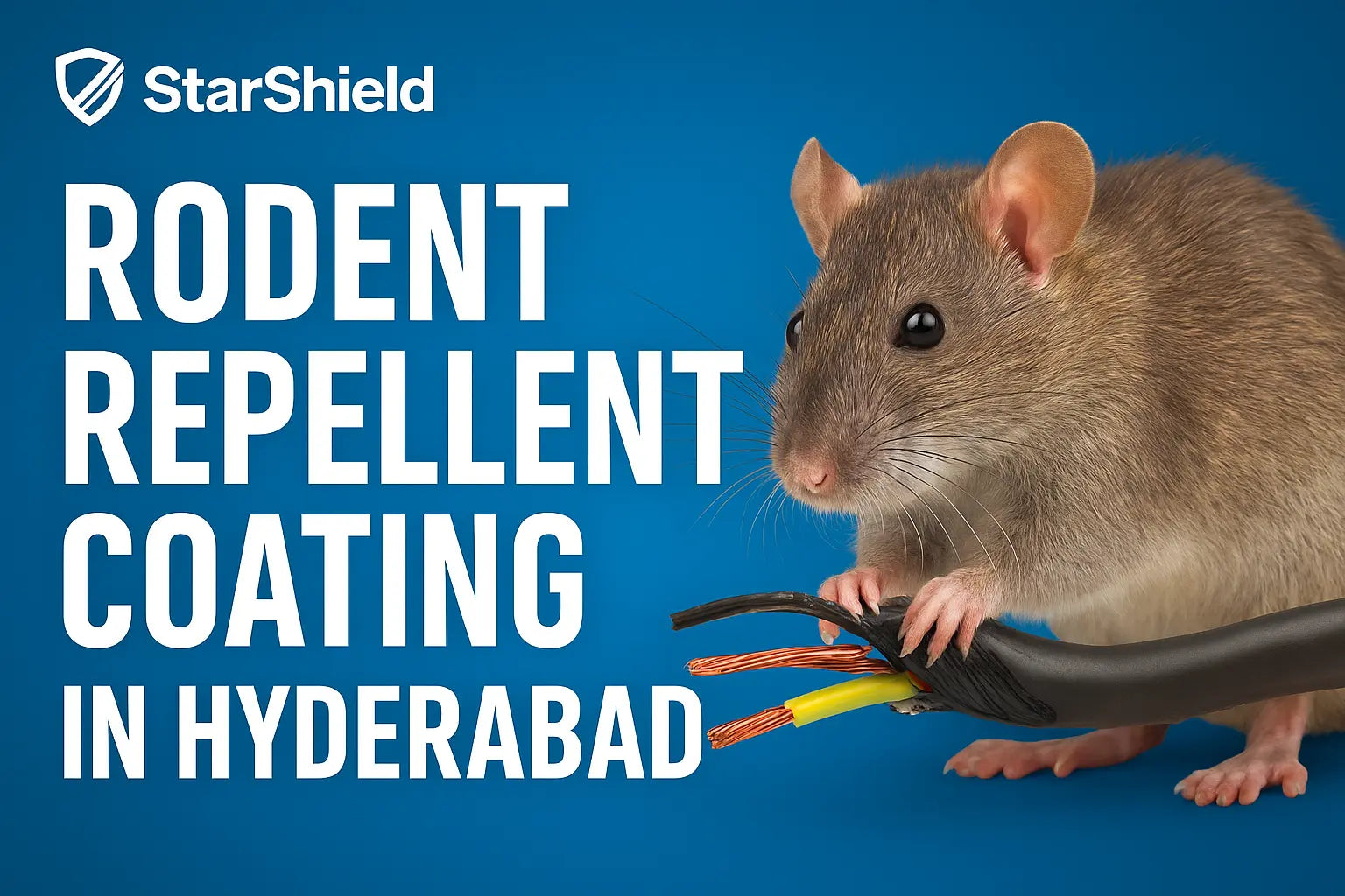 Rodent Repellent Coating In Hyderabad: A Smart Solution by StarShield