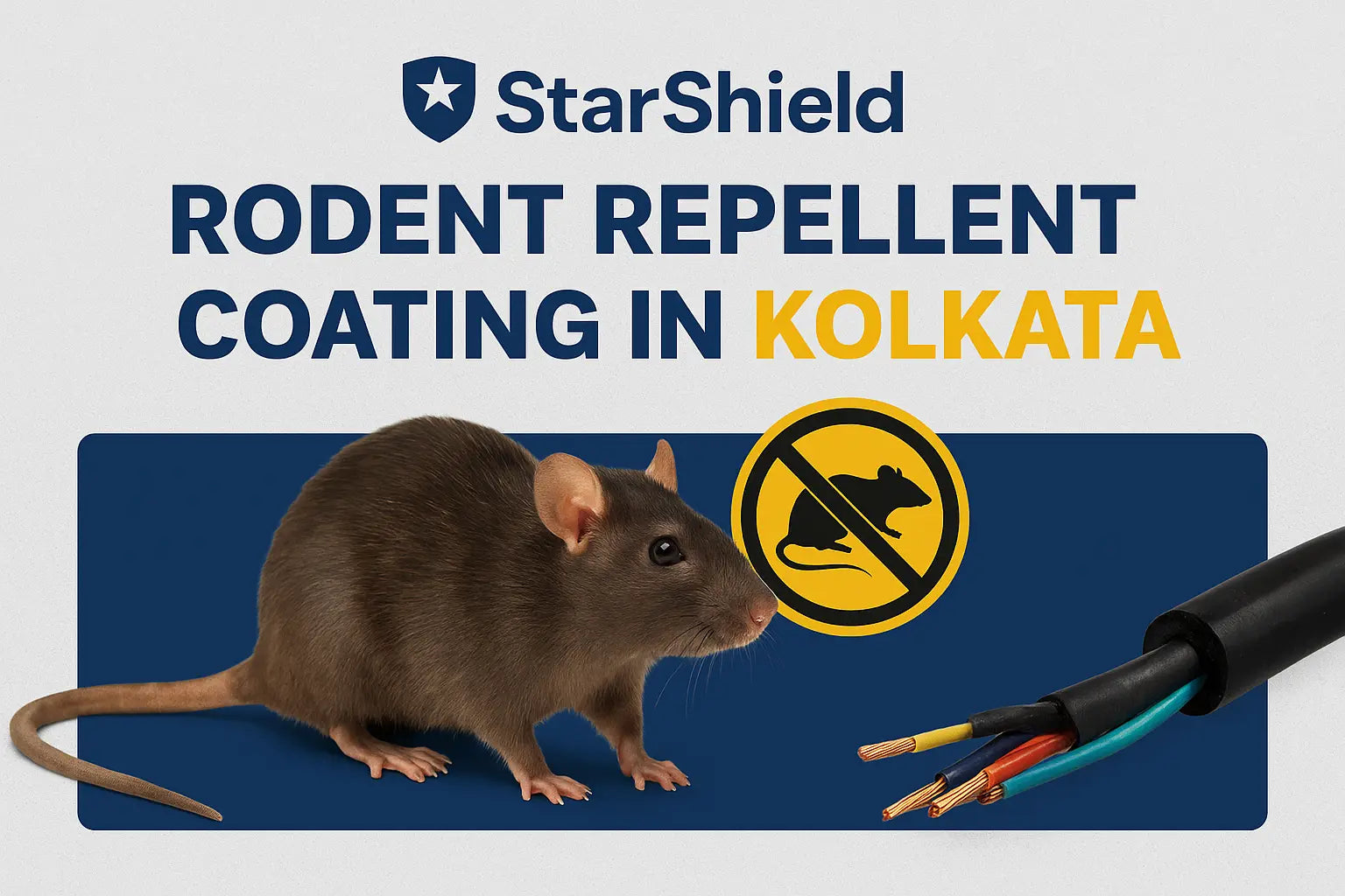 Rodent Repellent Coating in Kolkata – Ultimate Protection by StarShield