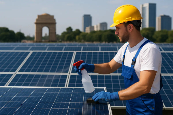 Solar Panel Coating in Delhi – The Ultimate Guide to Boost Efficiency & Reduce Maintenance