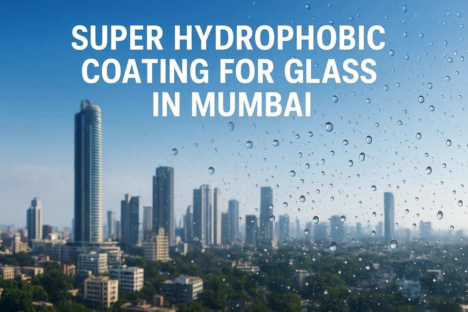 Super Hydrophobic Coating for Glass in Mumbai – Advanced Nano Protection by StarShield