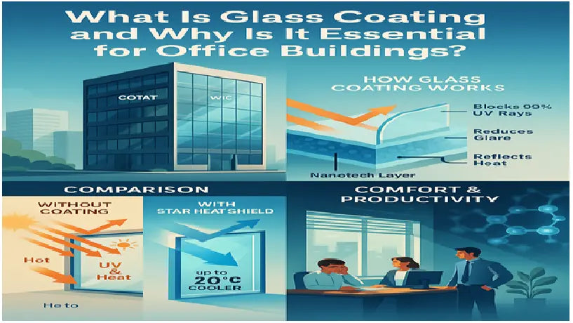 What Is Anti Heat Glass Coating and Why Is It Essential for Office Buildings?