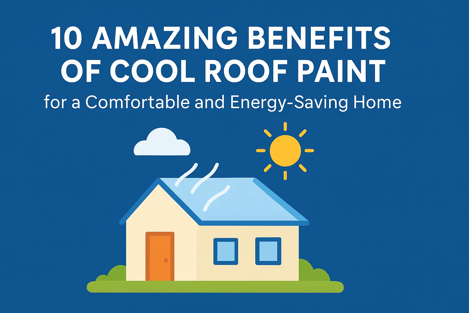 10 Amazing Benefits of Cool Roof Paint for a Comfortable and Energy-Saving Home