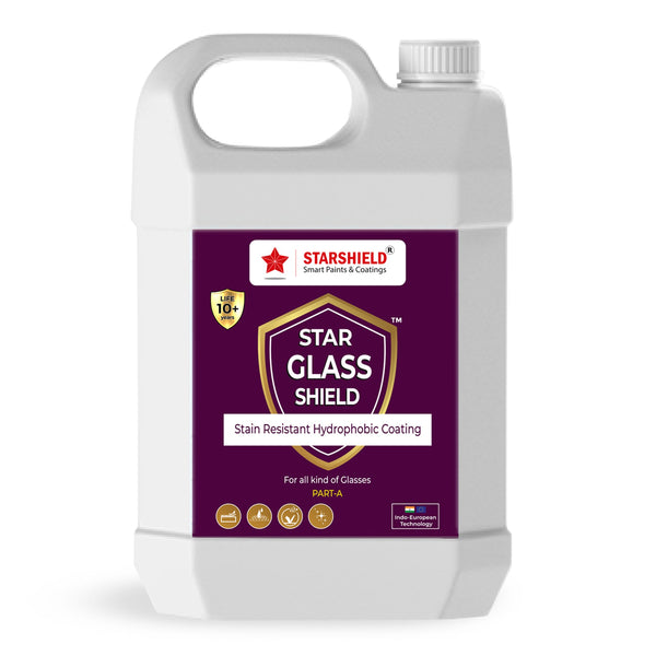 Star Glass Shield Transparent