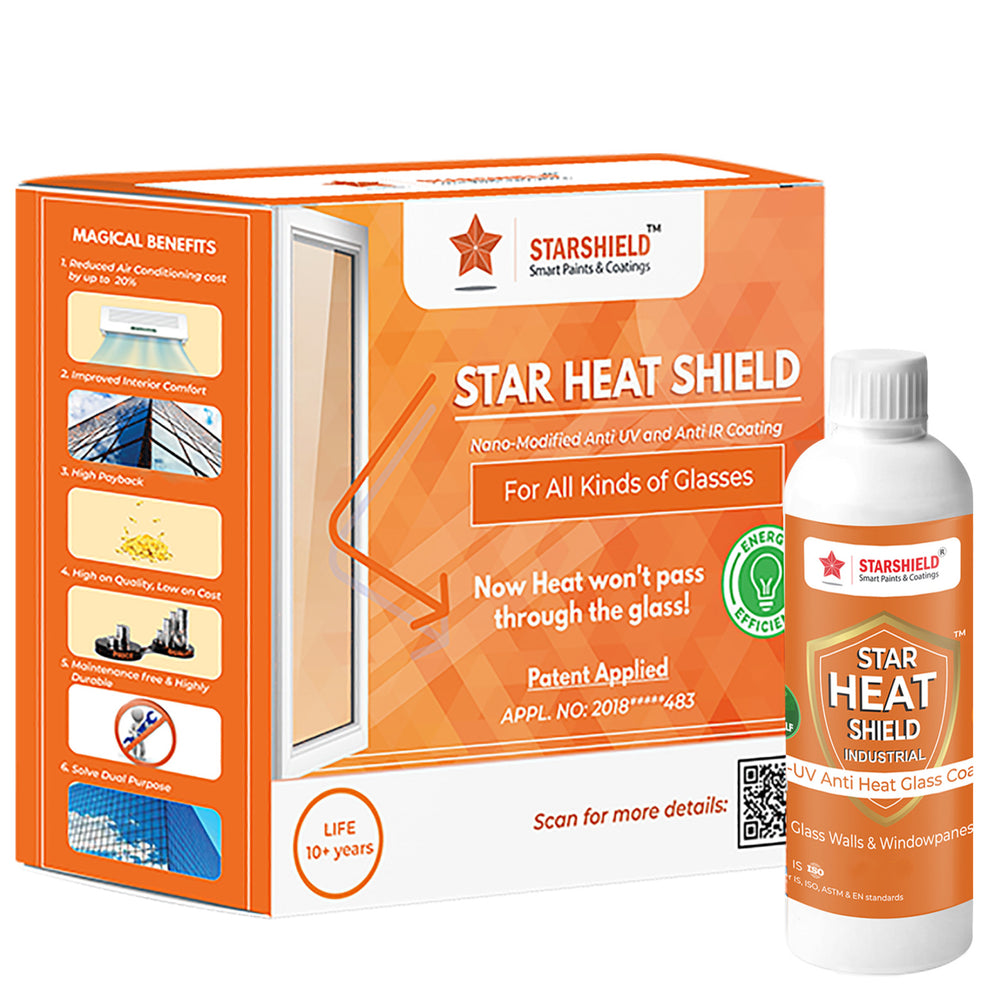 Star Heat Shield Industrial: Nano Anti-Heat IR-UV Glass Coating ...