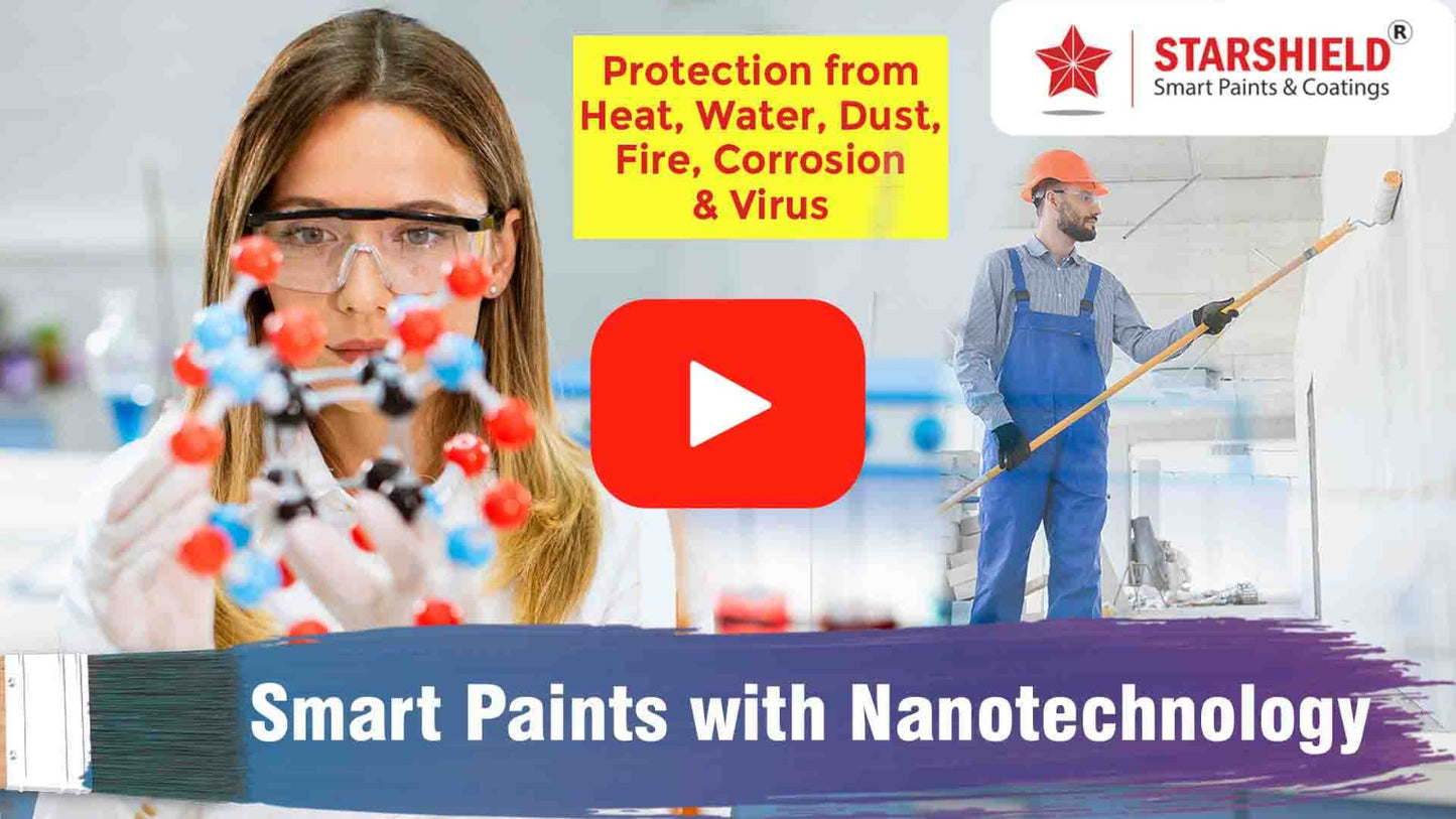 Starshield Intro Video a smart paints manufecturing company heatReflective Paint and coating 