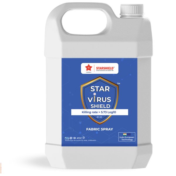 Star virus shield fabric