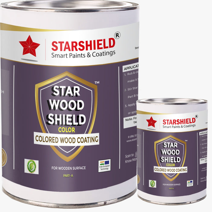 Star Wood Shield Colour