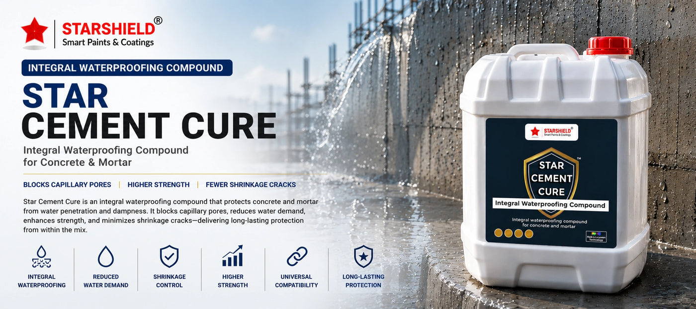 Star Cement Cure — Integral Waterproofing Compound