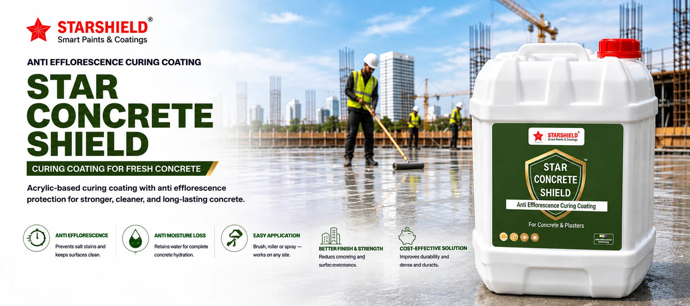 Anti Efflorescence Concrete Curing Coating