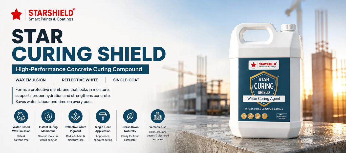 High-Performance Concrete Curing Compound