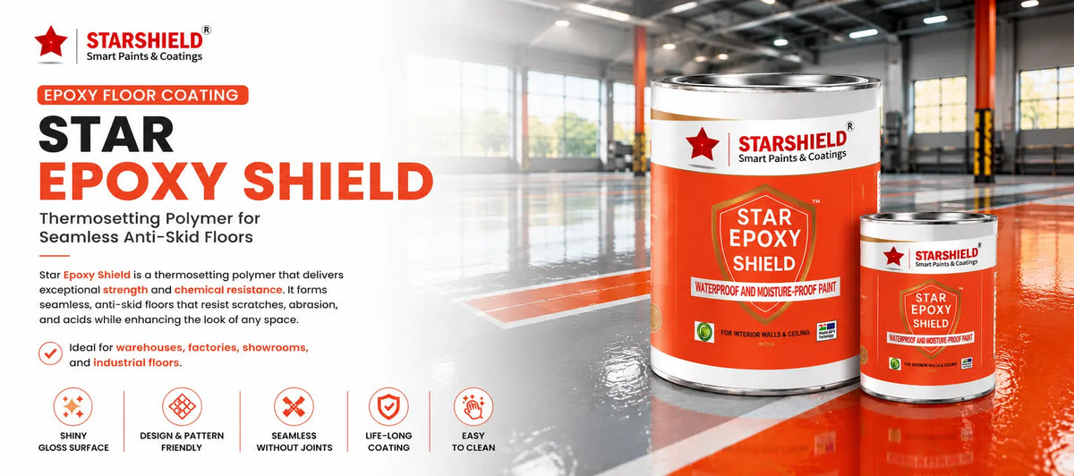 Star Epoxy Shield — Thermosetting Polymer Floor Coating