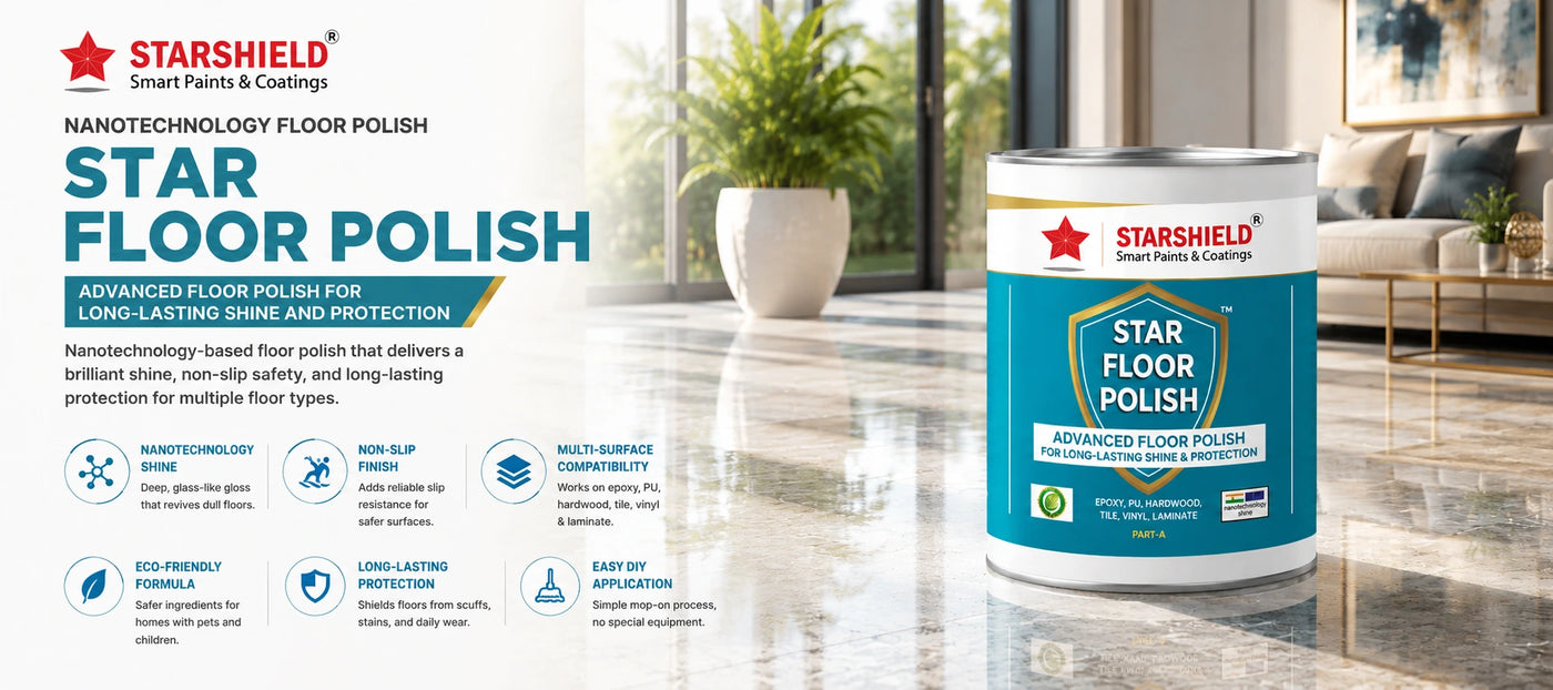 Advanced Floor Polish for Long-Lasting Shine