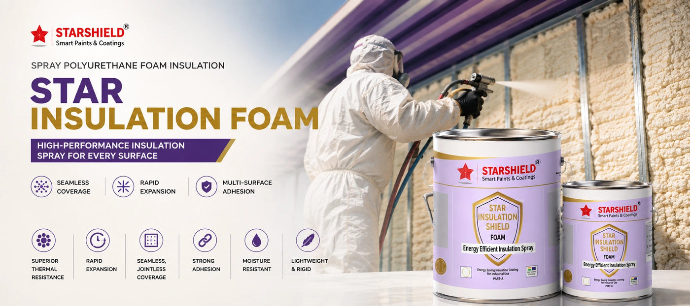 High-Performance Insulation Spray for Every Surface