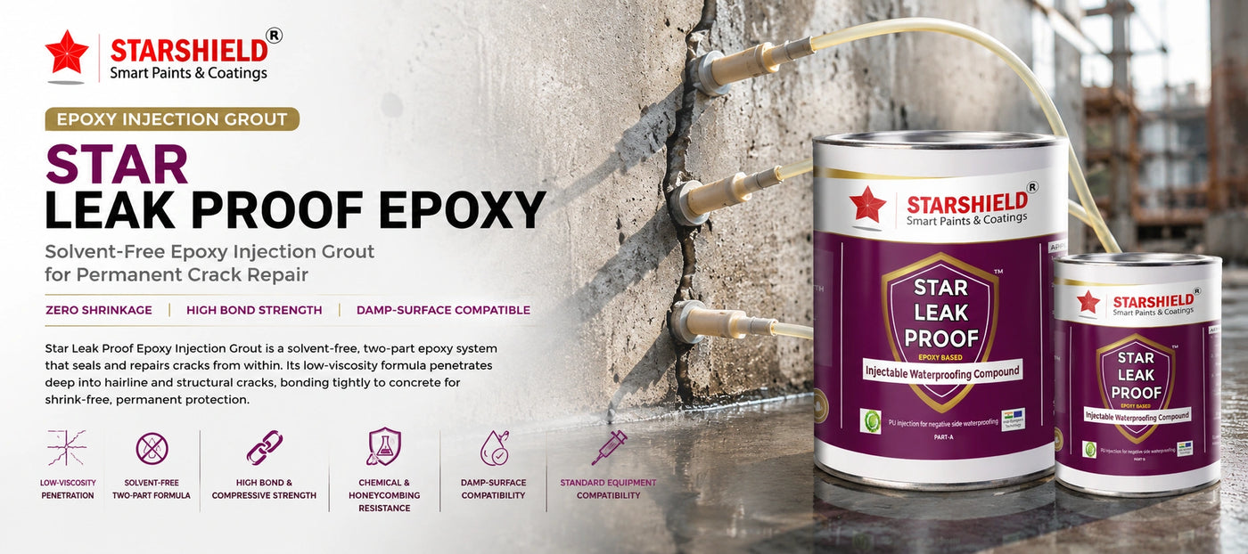 Star Leak Proof Epoxy — Injection Grout