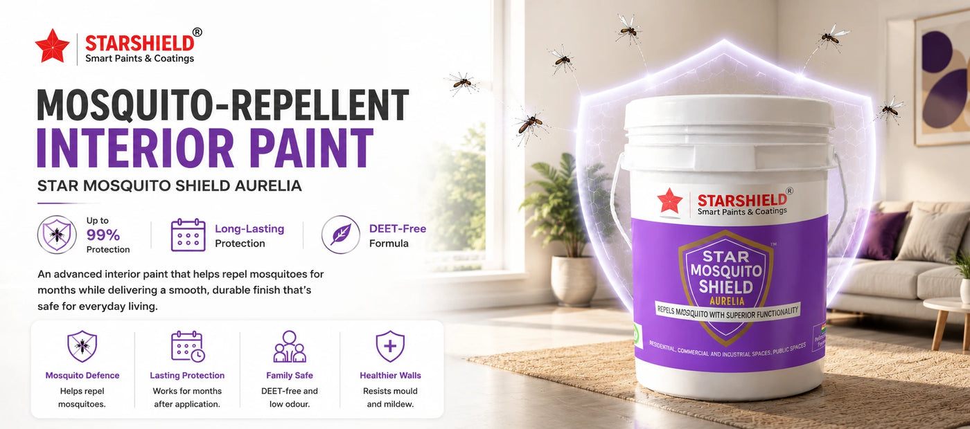 Mosquito-Repellent Interior Paint