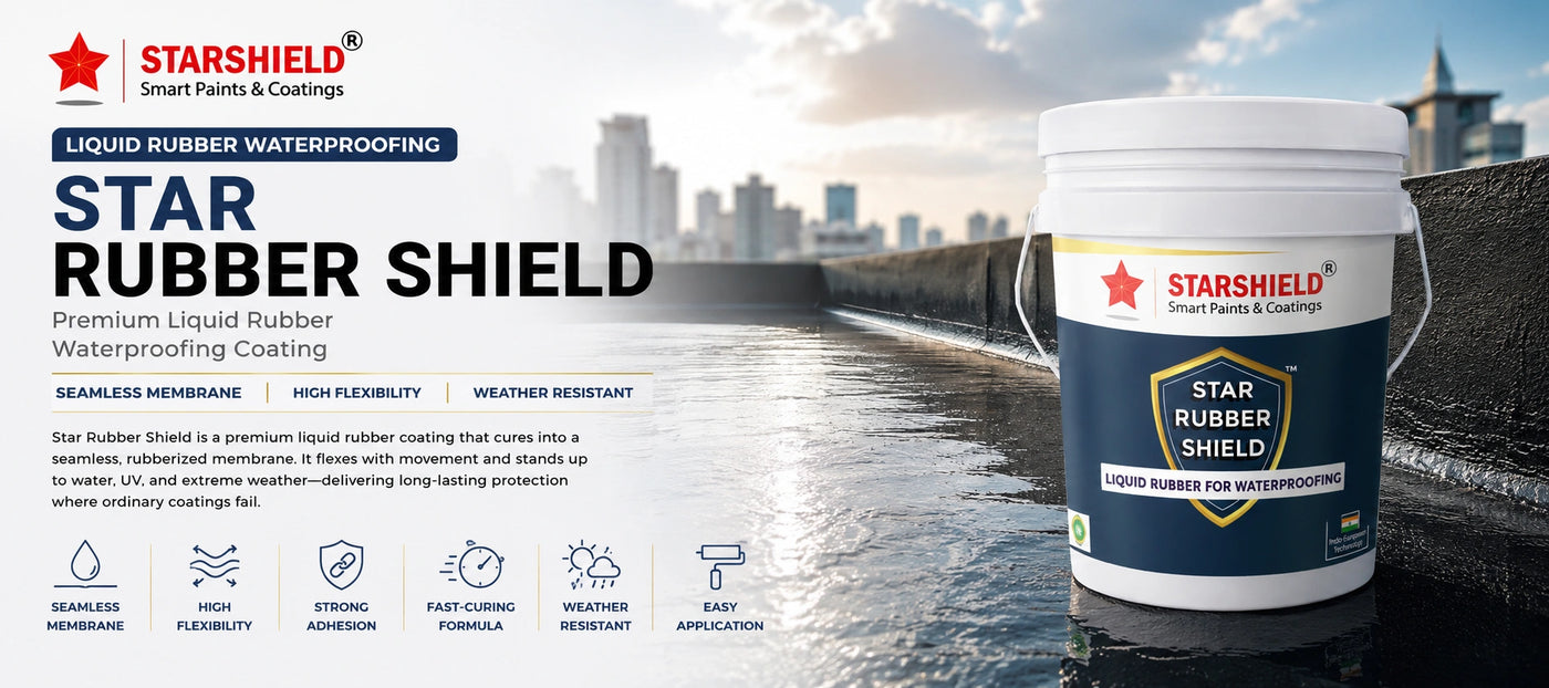 Star Rubber Shield — Liquid Rubber Waterproofing Coating