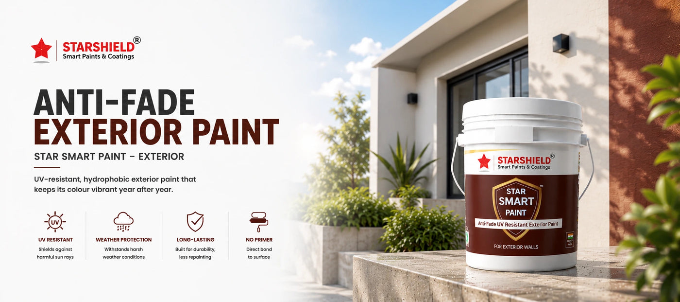 Anti-Fade UV Resistant Exterior Paint