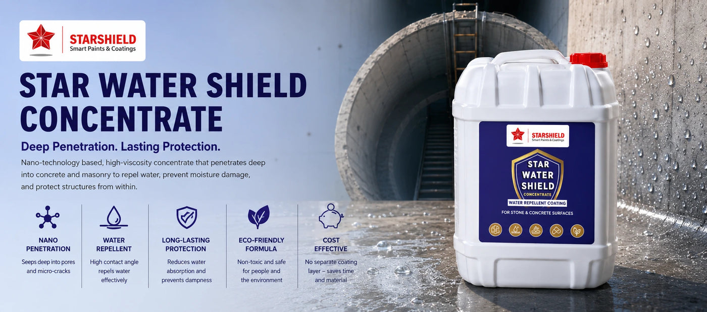 Advanced Water Repellent Coating for Hard-to-Reach Structures