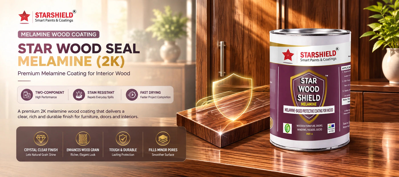 Premium Two-Component Melamine Wood Coating