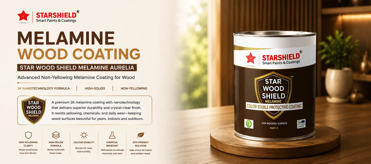 Advanced Non-Yellowing Melamine Coating for Wood