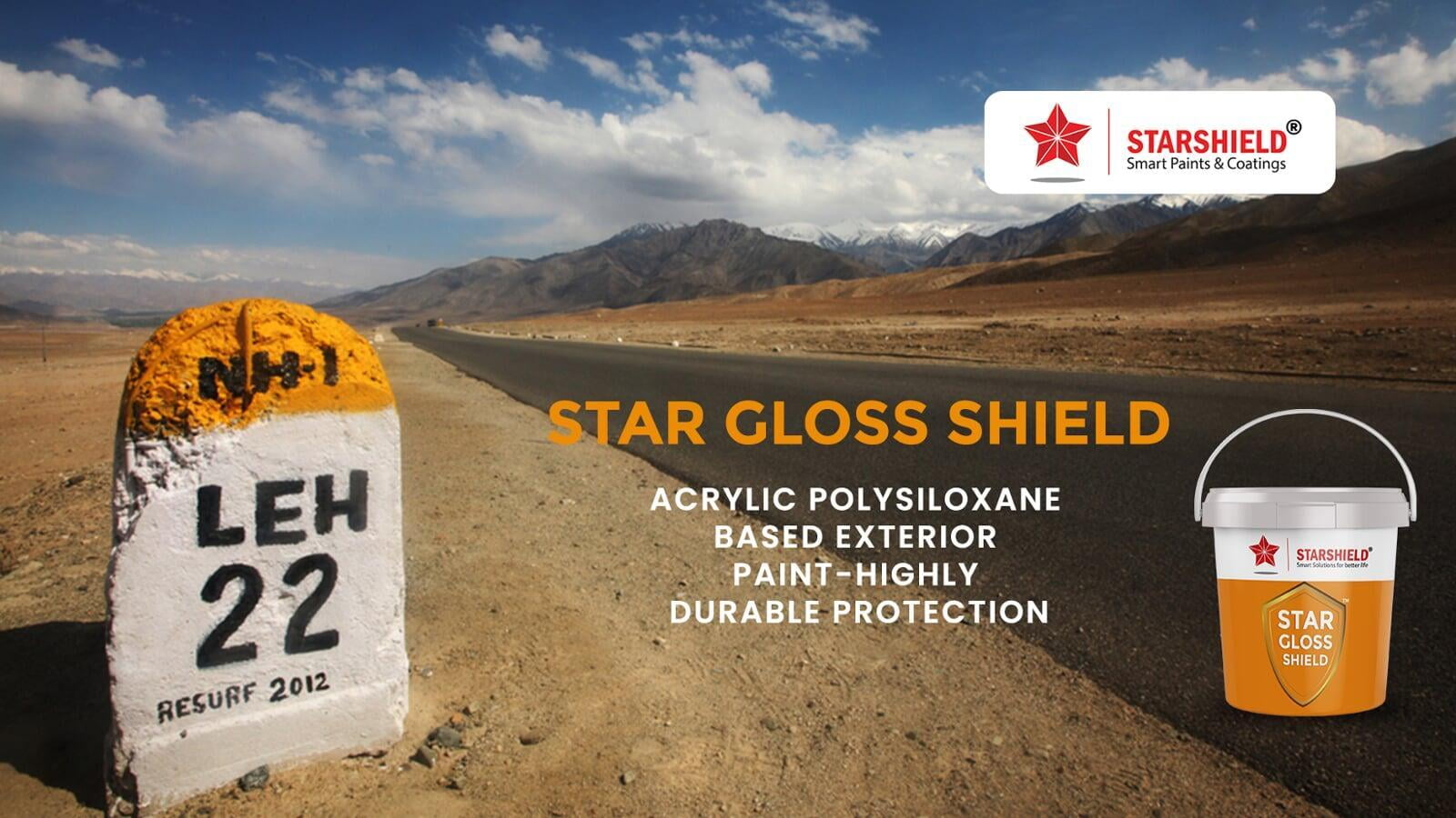 Star Gloss Shield: Nano-technology composite polymeric coating. Gloss paint and protective shield.