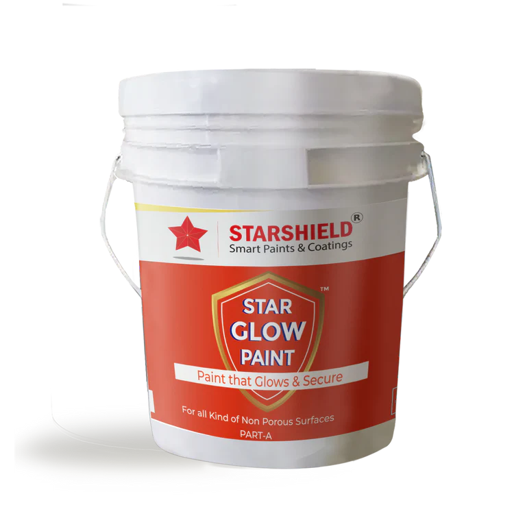 Star Glow Paint: Luminous glow in the dark paint, enhances security in hazard-prone areas.