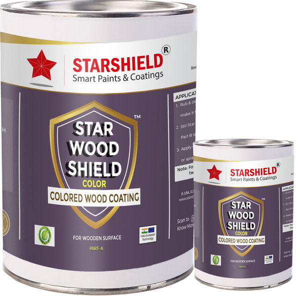 Star Wood Shield Colour